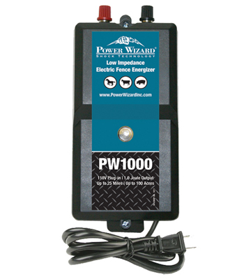 fence wizard power electric charger sku